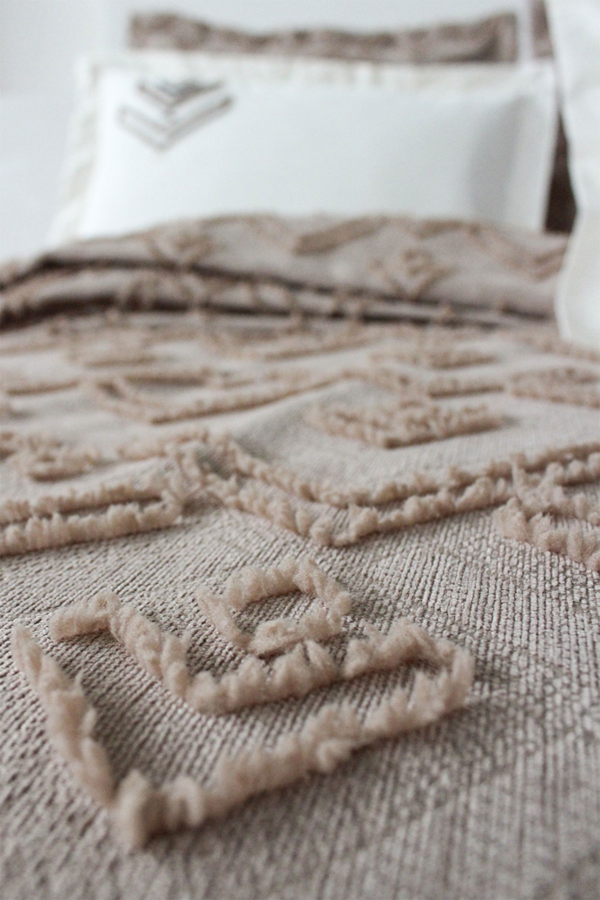 İyi Geceler İstanbul Yatak Örtüsü Takımı Aztec Tek Kişilik 180x240 Pamuklu - Thumbnail