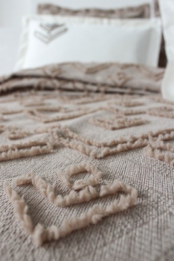 İYİ GECELER İSTANBUL - İyi Geceler İstanbul Yatak Örtüsü Takımı Aztec Tek Kişilik 180x240 Pamuklu (1)