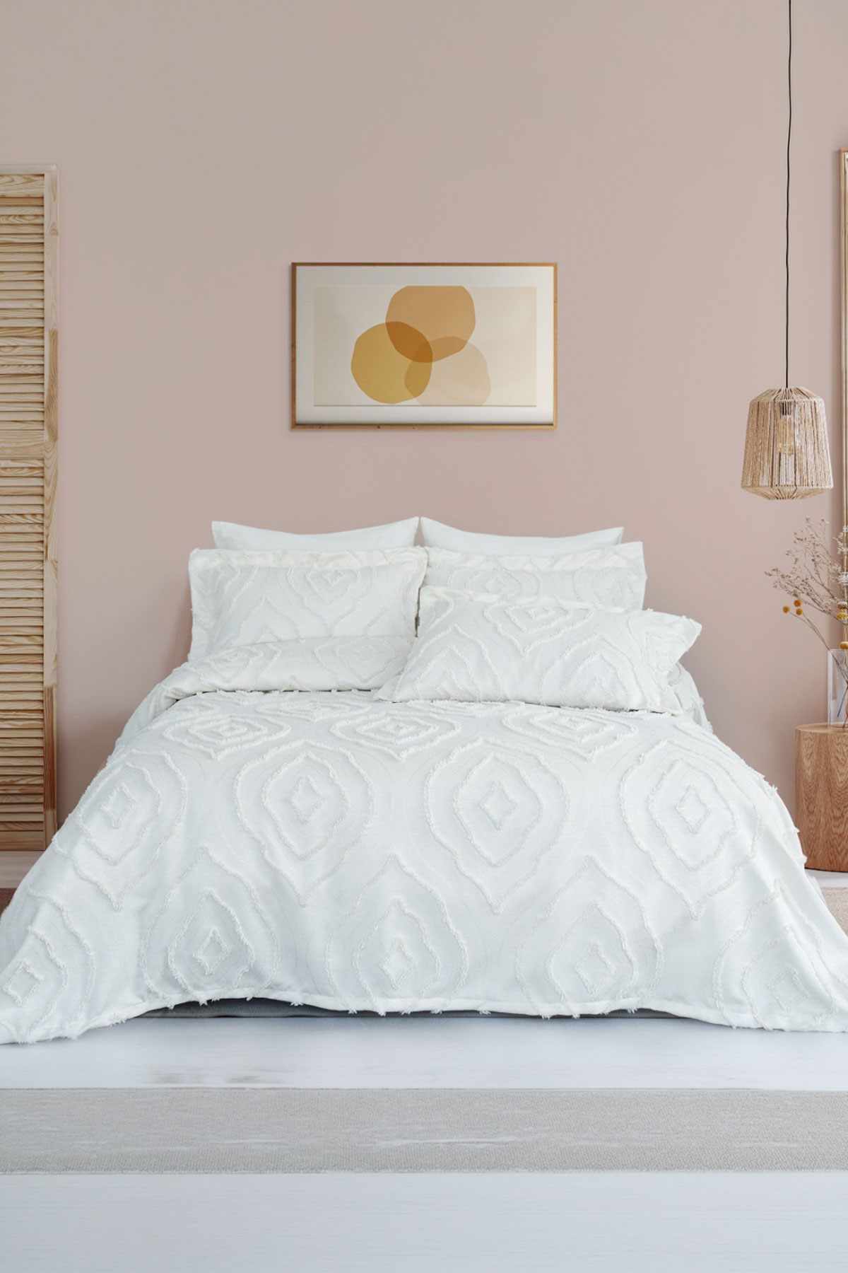 İyi Geceler İstanbul Yatak Örtüsü Takımı Tek Kişilik Esedra Pamuklu - Thumbnail