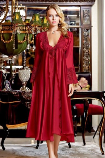 BATİSTA - Jeremi Kadın 6'lı Set Uzun Kol Dantel Detay Büyük Beden