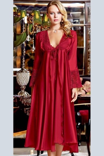 BATİSTA - Jeremi Kadın 6'lı Set Uzun Kol Dantel Detaylı Pamuklu