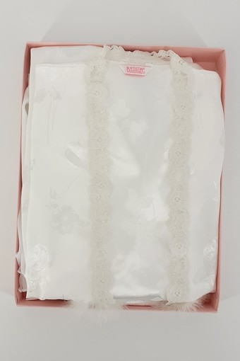 BATİSTA - Jeremi Kadın 6'lı Set İpek Jakarlı Dantelli Swarovski Taşlı