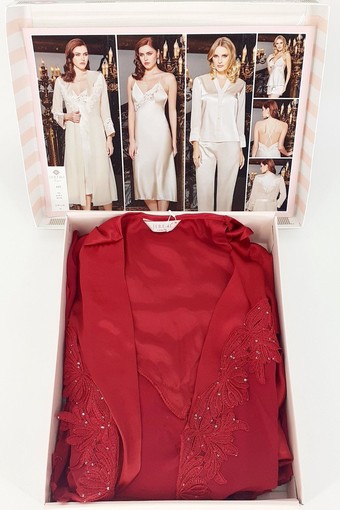 BATİSTA - Jeremi Kadın 6'lı Set İpek Saten Nervürlü Dantelli