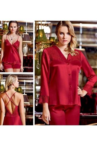 BATİSTA - Jeremi Kadın 6'lı Set Uzun Kol Dantel Detay (1)