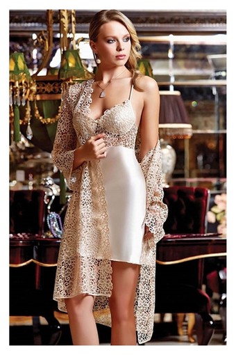 BATİSTA - Jeremi Kadın 6'lı Set Uzun Kol Dantel Detay