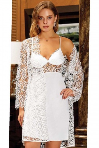 BATİSTA - Jeremi Kadın 6'lı Set Uzun Kol Dantel Detay