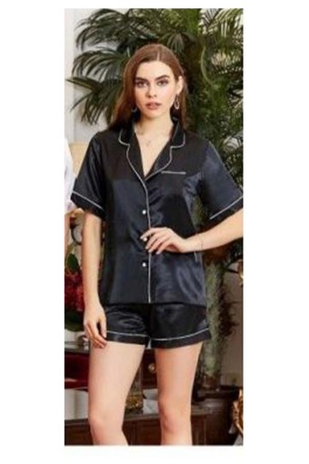 BATİSTA - Jeremi Kadın Saten Şortlu Takım 2'li (1)