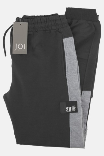 Joi - Joi Erkek Çocuk Eşofman Altı Lastik Paçalı İki İplik - Antrasit