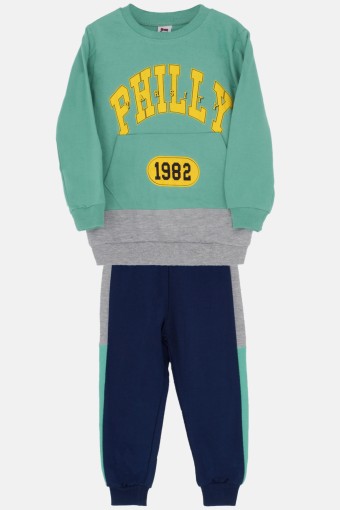 KARAMSA BEBE - Karamsa Erkek Çocuk 2'li Takım Philly - Açık Yeşil