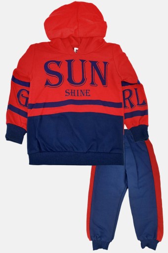 KARAMSA BEBE - Karamsa Kız Bebek İki İp Sun Shine Takım - Kırmızı