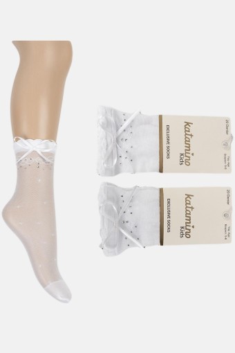 ARTI - Katamino Bisko Aks. İnce Soket Çorap