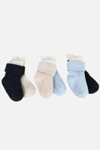 ARTI - Katamino Erkek Bebek Alfia 2'li Abs'li Soket Çorap