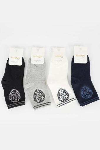 ARTI - Katamino Erkek Çocuk Dunkan Soket Çorap