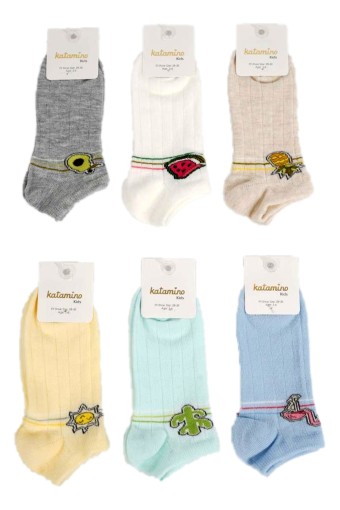 ARTI - Katamino Holiday Kız Patik Çorap (1)