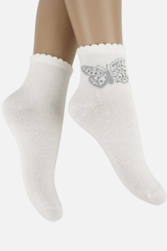 ARTI - Katamino Kız Çocuk Beriba Aksesuarlı Yarım Konç Çorap (1)