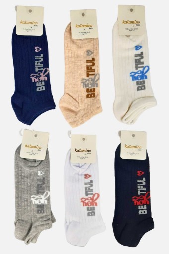 ARTI - Katamino Kız Çocuk Betiful Patik Çorap