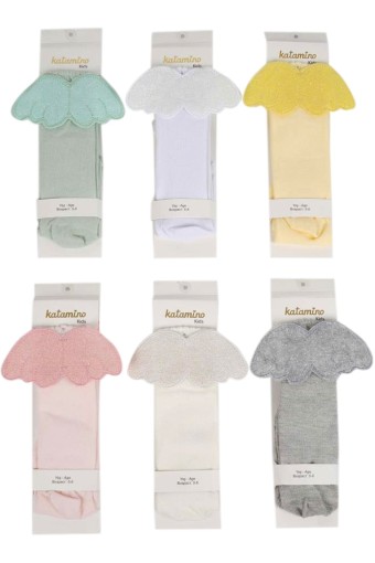 ARTI - Katamino Kız Çocuk Dizaltı Pantolon Çorap Senera Golf (1)