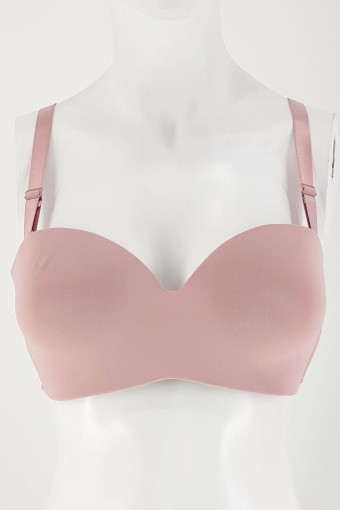 CLARA - Ked Kadın Destekli Sütyen Dantel Detaylı - Pudra Pembe