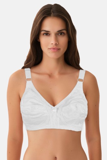 CLARA - Ked Kadın Desteksiz Sütyen İthal Klasik - Beyaz