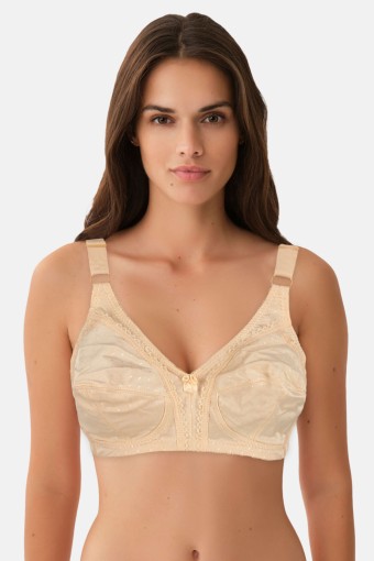CLARA - Ked Kadın Desteksiz Sütyen İthal Klasik - Ten