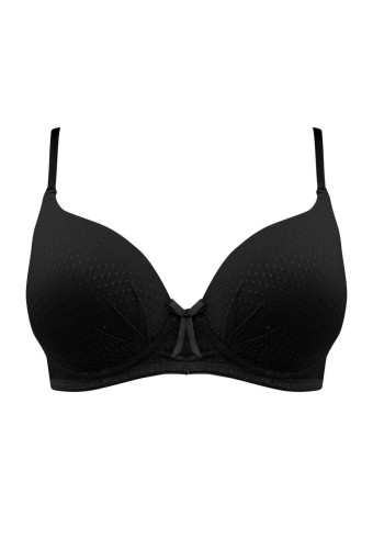 CLARA - Ked Kadın Desteksiz Sütyen Puan Detaylı - Siyah