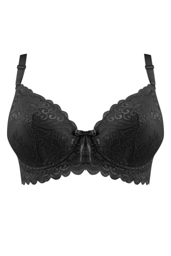 CLARA - Ked Kadın Sütyeni Dantelli D Kap - Siyah