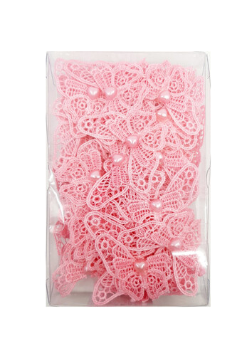 PINAR-TUHAFİYE HIRDAVAT - Pınar Kelebek İncili Fiyonk Küçük Boy 50'li Paket (1)