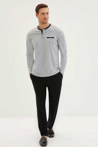 KİĞILI - Kiğılı Erkek 5'li Patlı Pijama Boxer Atlet Çorap Set (1)