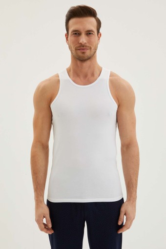 KİĞILI - Kiğılı Erkek Comfort Modal Pamuk 2'li Atlet Set (1)