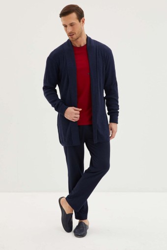 KİĞILI - Kiğılı Erkek Roblu Triko Pijama Takımı (1)