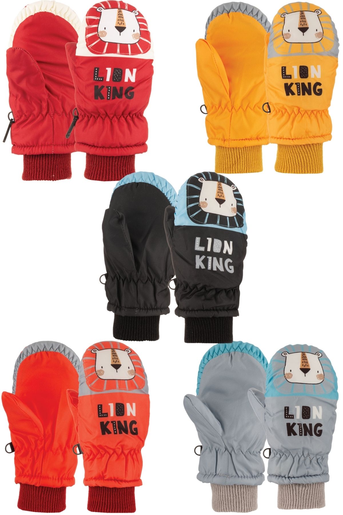 Kitti Erkek Bebek Kar Eldiveni 1-4 Yaş - Thumbnail