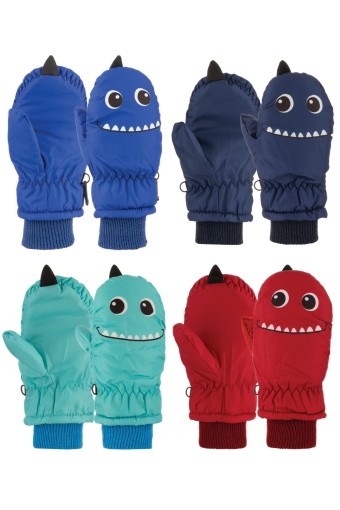 KİTTİ - Kitti Erkek Bebek Kar Eldiveni 1-4 Yaş