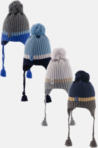 KİTTİ - Kitti Erkek Bebek Kulaklı Bere 1-4 Yaş (1)