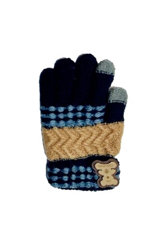 KİTTİ - Kitti Erkek Çocuk Örme Eldiven 4-8 Yaş (1)