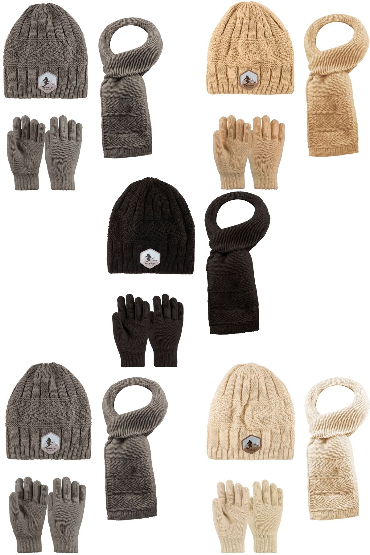 Kitti Erkek Garson Atkı Bere Eldiven Takım 9-15 Yaş - Thumbnail