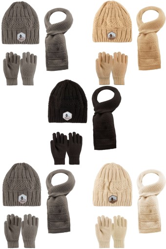 KİTTİ - Kitti Erkek Garson Atkı Bere Eldiven Takım 9-15 Yaş (1)