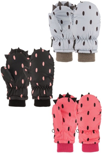 KİTTİ - Kitti Kız Bebek Kar Eldiveni 1-4 Yaş