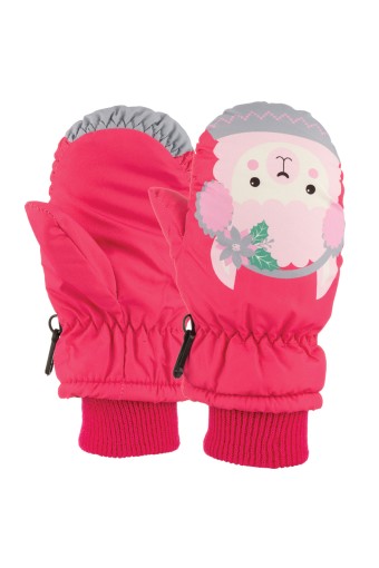 KİTTİ - Kitti Kız Bebek Kar Eldiveni 1-4 Yaş