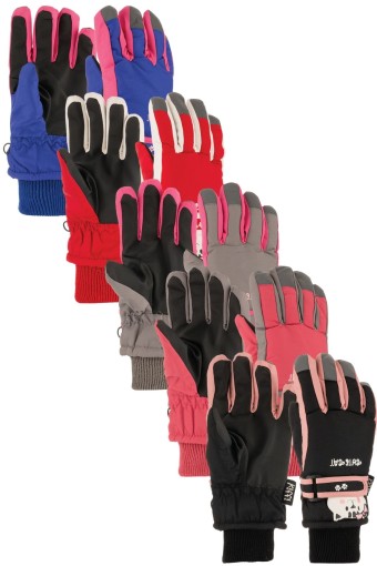 KİTTİ - Kitti Kız Çocuk Kar Eldiveni 4-8 Yaş