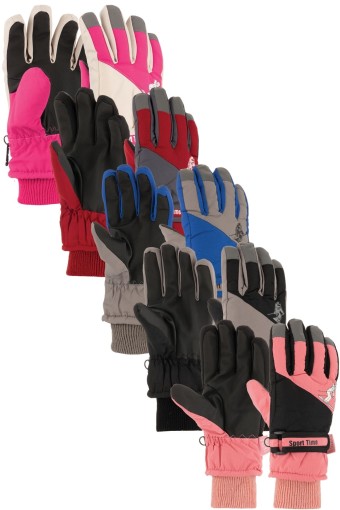 KİTTİ - Kitti Kız Çocuk Kar Eldiveni 4-8 Yaş