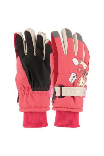 KİTTİ - Kitti Kız Çocuk Kar Eldiveni 4-8 Yaş