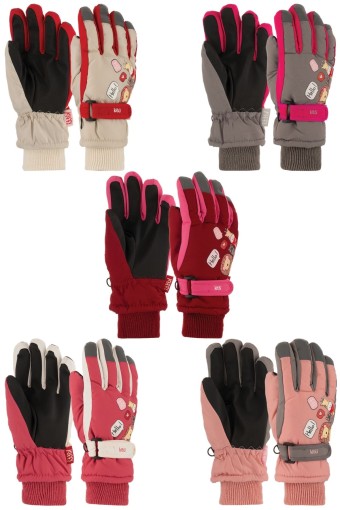 KİTTİ - Kitti Kız Çocuk Kar Eldiveni 4-8 Yaş (1)