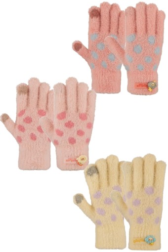 KİTTİ - Kitti Kız Çocuk Örme Eldiven 4-8 Yaş (1)