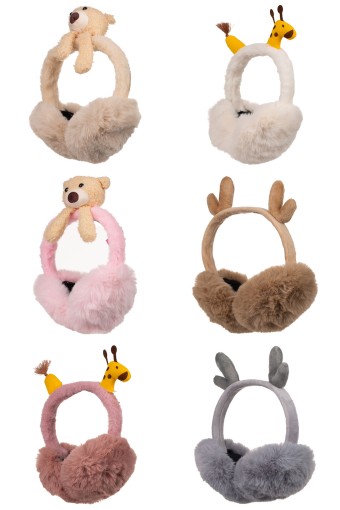 KİTTİ - Kitti Unisex Çocuk Kulaklık Karışık Figürlü