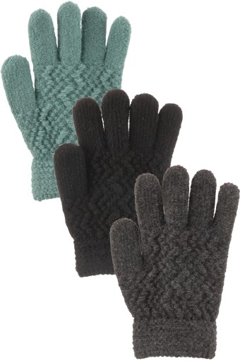 KİTTİ - Kitti Unisex Çocuk Örme Eldiven 6-12 Yaş