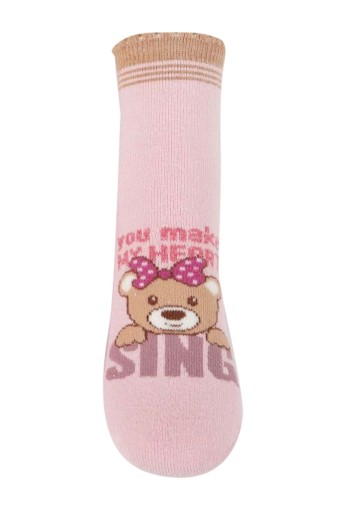 ARTI - Kız Çocuk Sinyo Havlu Soket Çorap