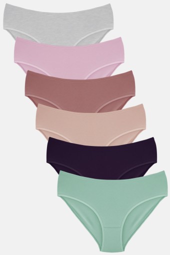 KOTA - Kota Kadın Külot Bato Pamuklu - Asorti - XL