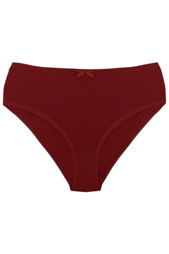 KOTA - Kota Kadın Külot Bato Pamuklu - Bordo - XL (1)
