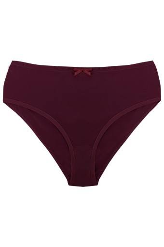 KOTA - Kota Kadın Külot Bato Pamuklu - Mürdüm - XL (1)