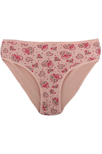 KOTA - Kota Kadın Külot Bato Pamuklu - Somon - 3XL